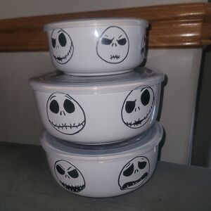 Nightmare Before Christmas Food Containers